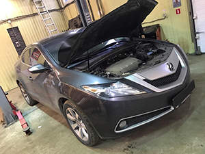 Замена масла в АКПП Acura CL: фото работ автосервиса ДжапСервис в Москве №1 Замена масла в АКПП Acura CL: фото работ автосервиса ДжапСервис в Москве №1