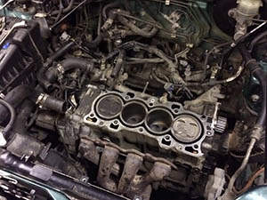 Ремонт двигателя (ДВС) Honda CR-V: фото работ автосервиса ДжапСервис в Москве №1