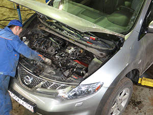 Ремонт Nissan Murano: фото работ автосервиса ДжапСервис в Москве №2 Ремонт Nissan Murano: фото работ автосервиса ДжапСервис в Москве №2