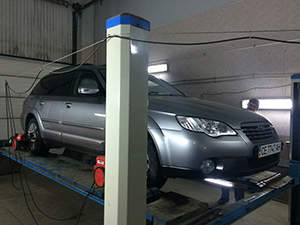 Сход-развал Subaru Outback: фото работ автосервиса ДжапСервис в Москве №2 Сход-развал Subaru Outback: фото работ автосервиса ДжапСервис в Москве №2